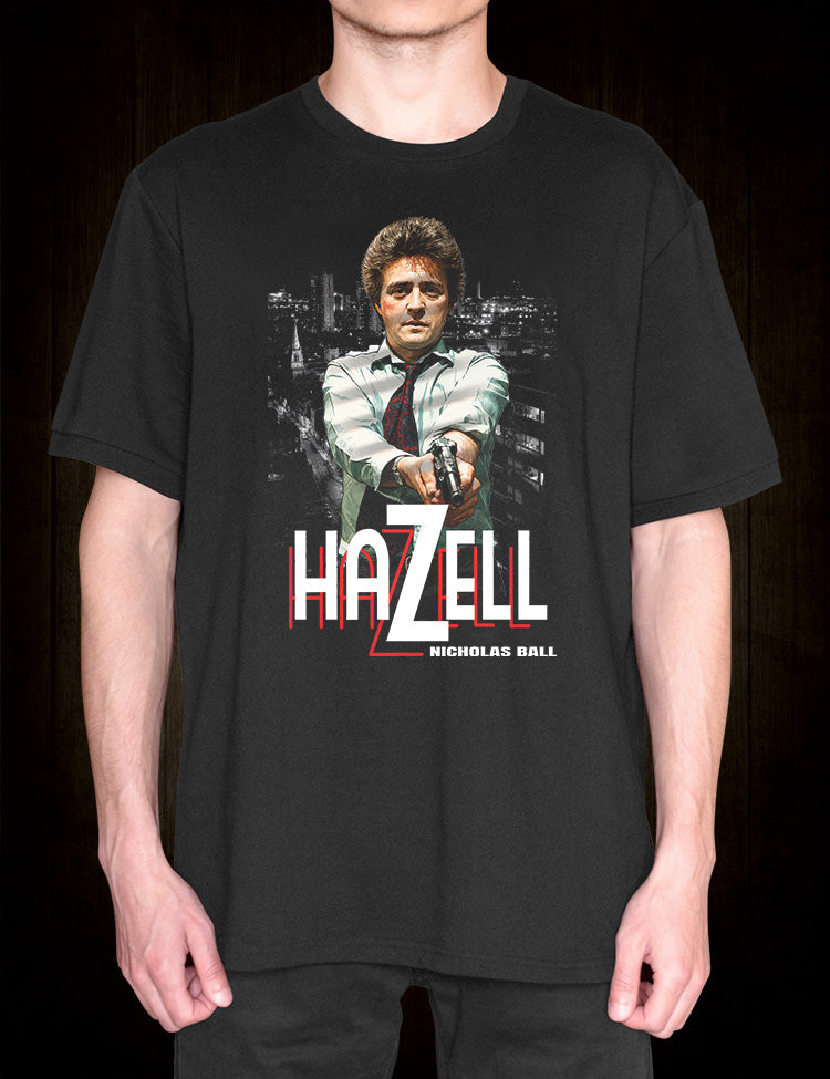 1970s British private eye t-shirt James Hazell London detective graphic