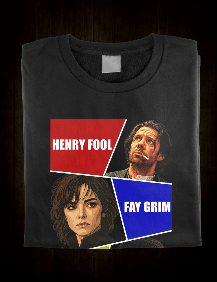 Henry Fool Trilogy arthouse cinema illustration