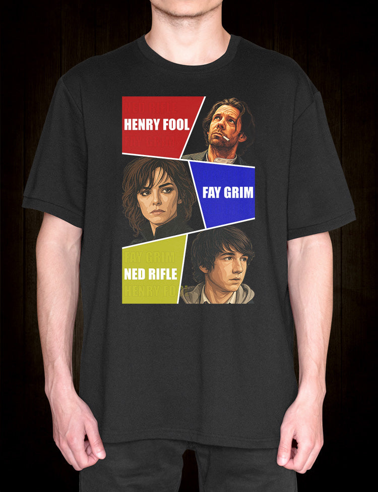 Hal Hartley indie cinema trilogy design tee