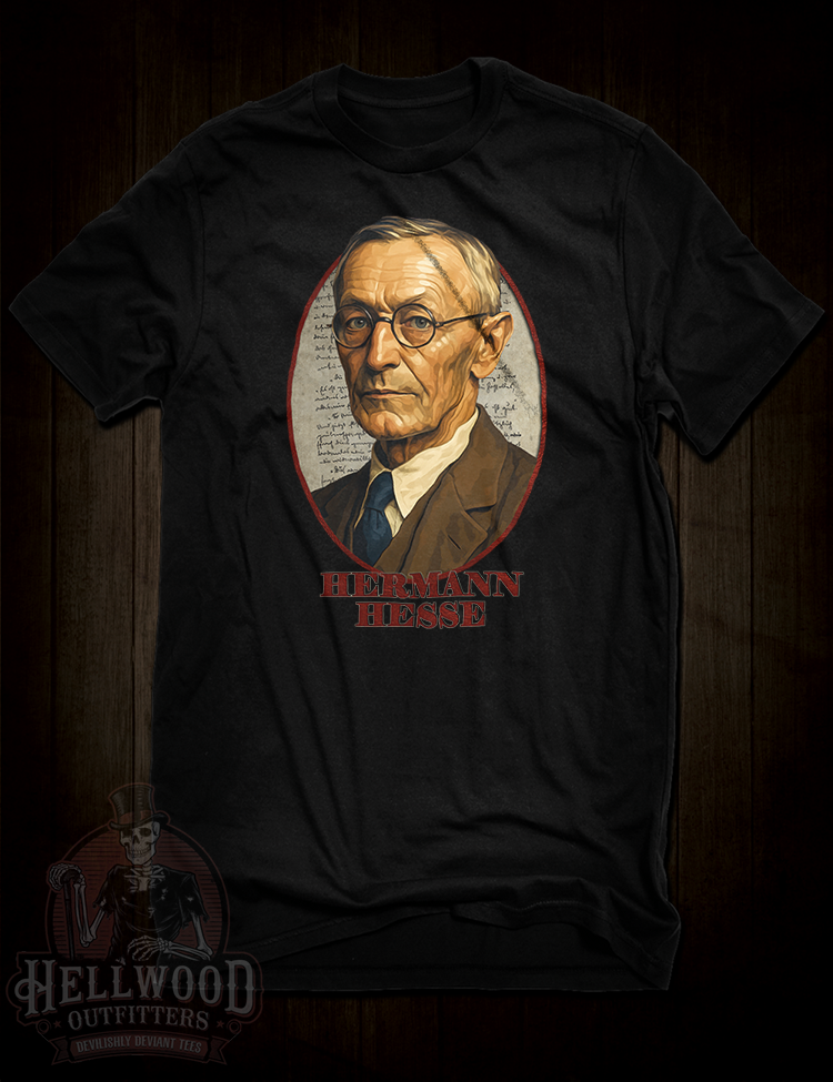 Hermann Hesse t-shirt literary design