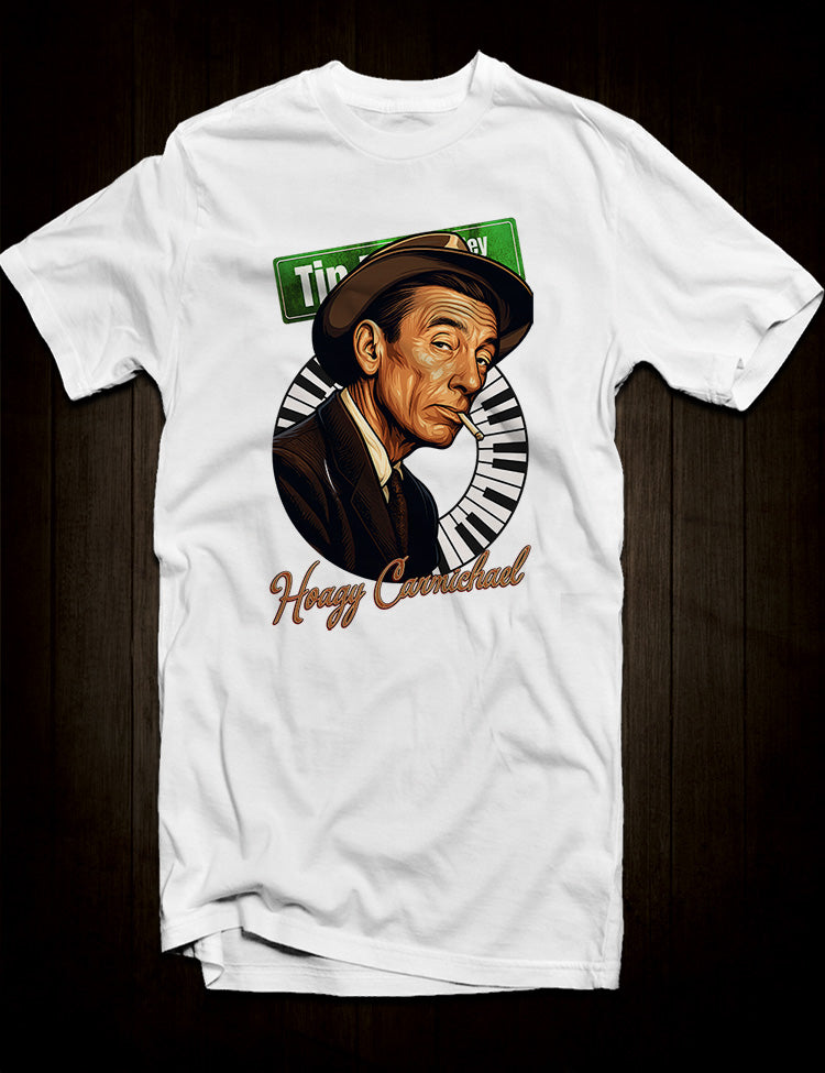 Hoagy Carmichael T-Shirt | Jazz Legend & Songwriter Tribute