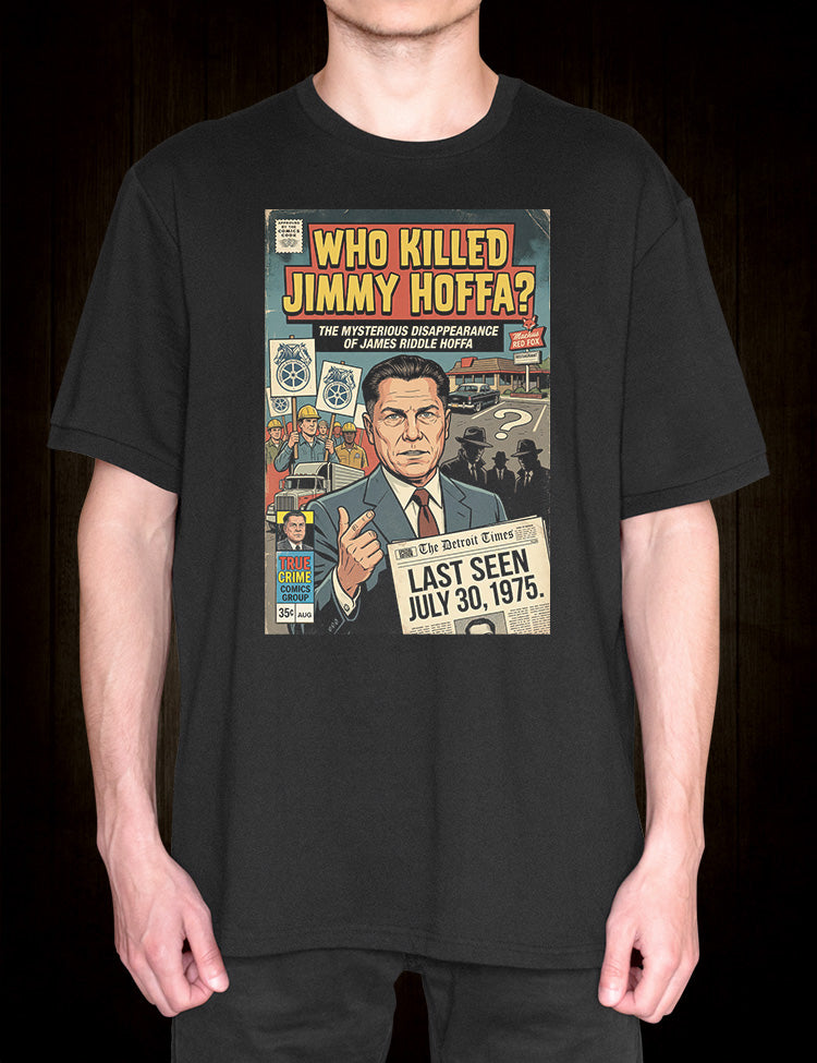 Jimmy Hoffa last seen July 30 1975 Detroit mystery