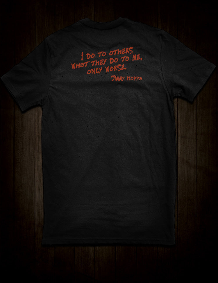 classic comic book style Hoffa mystery design