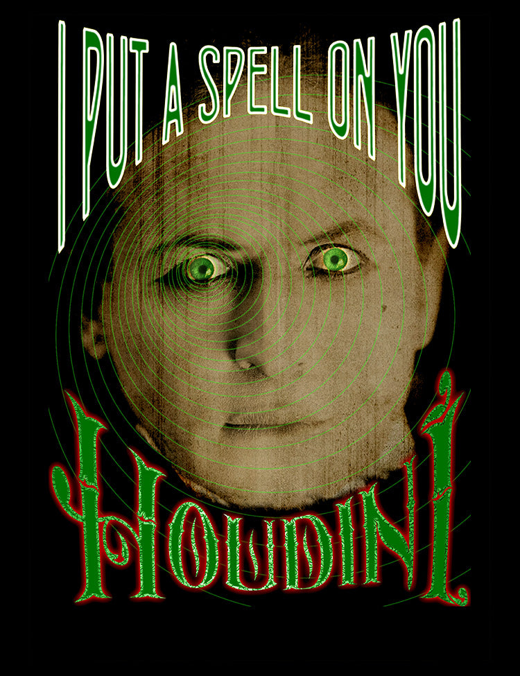 I Put A Spell On You Harry Houdini T-Shirt