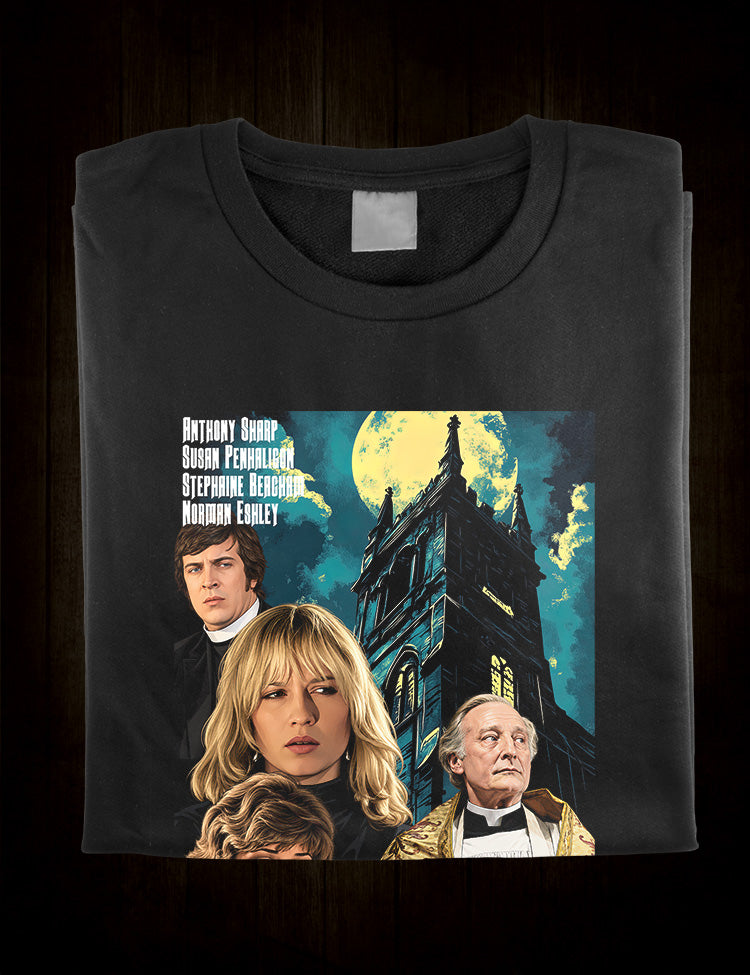 Seventies British horror movie design celebrating House of Mortal Sin