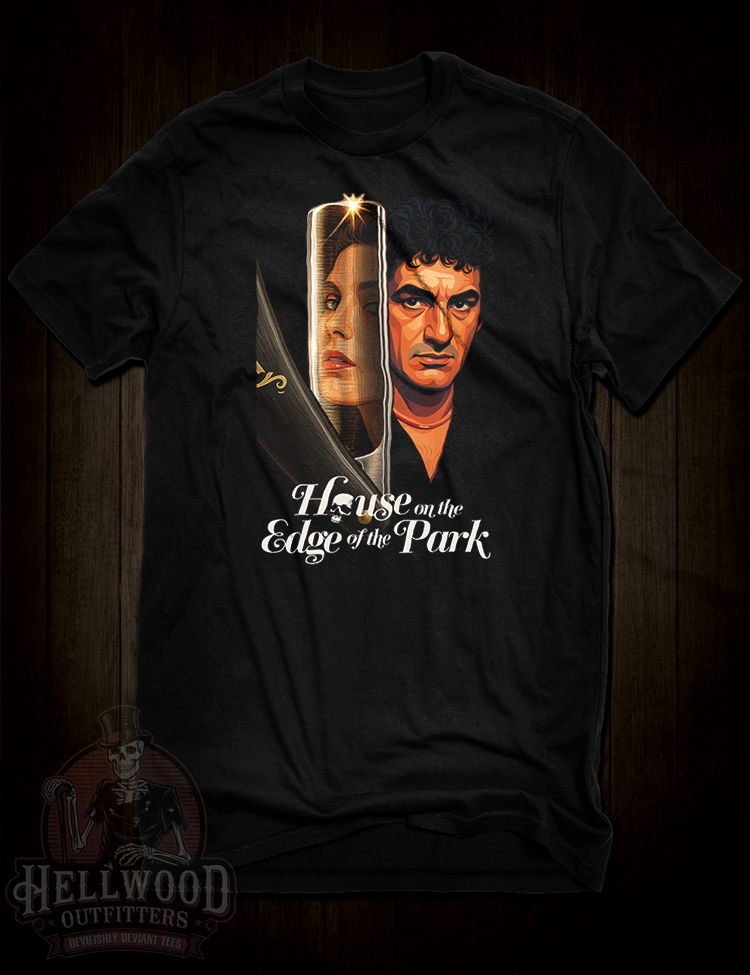 House on the Edge of the Park horror t-shirt
