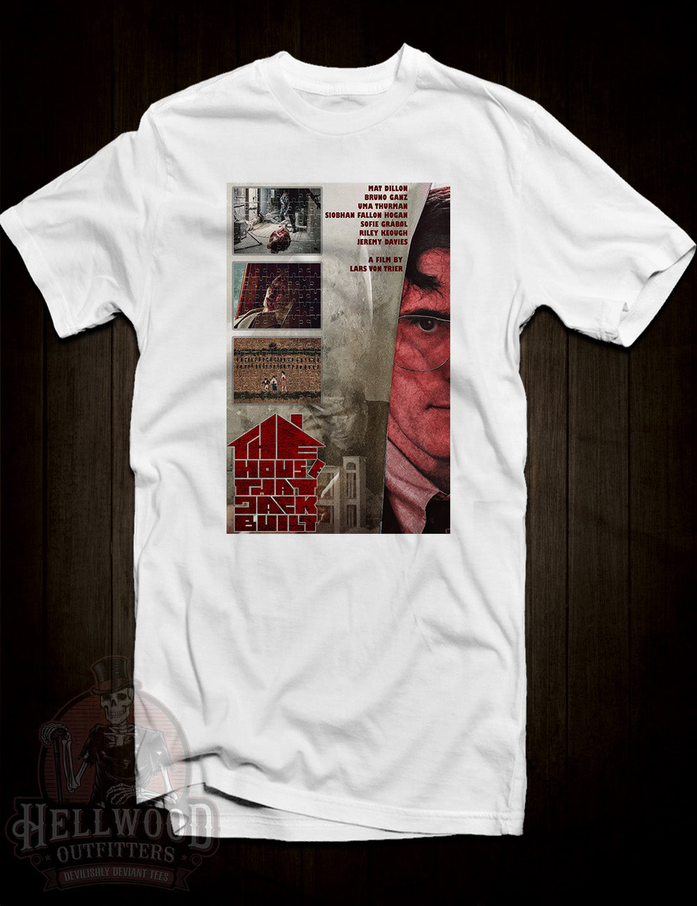 Cult cinema inspired The House That Jack Built shirt