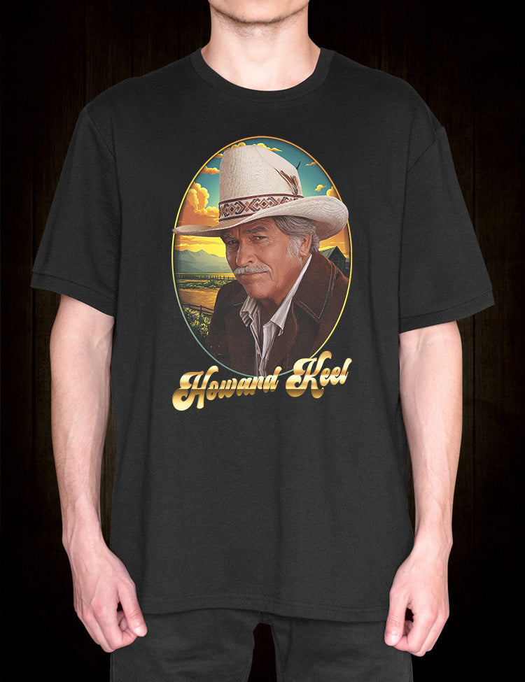 Iconic musical actor Howard Keel t-shirt