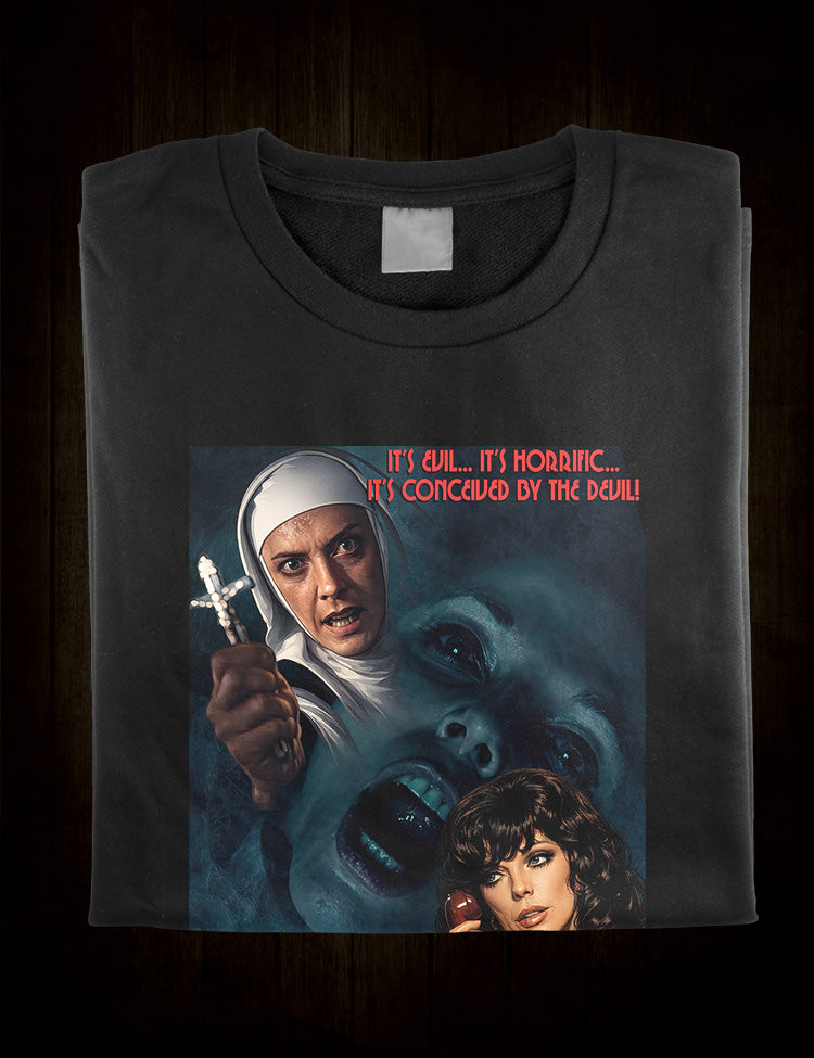 Classic exploitation cinema shirt celebrating I Don’t Want To Be Born