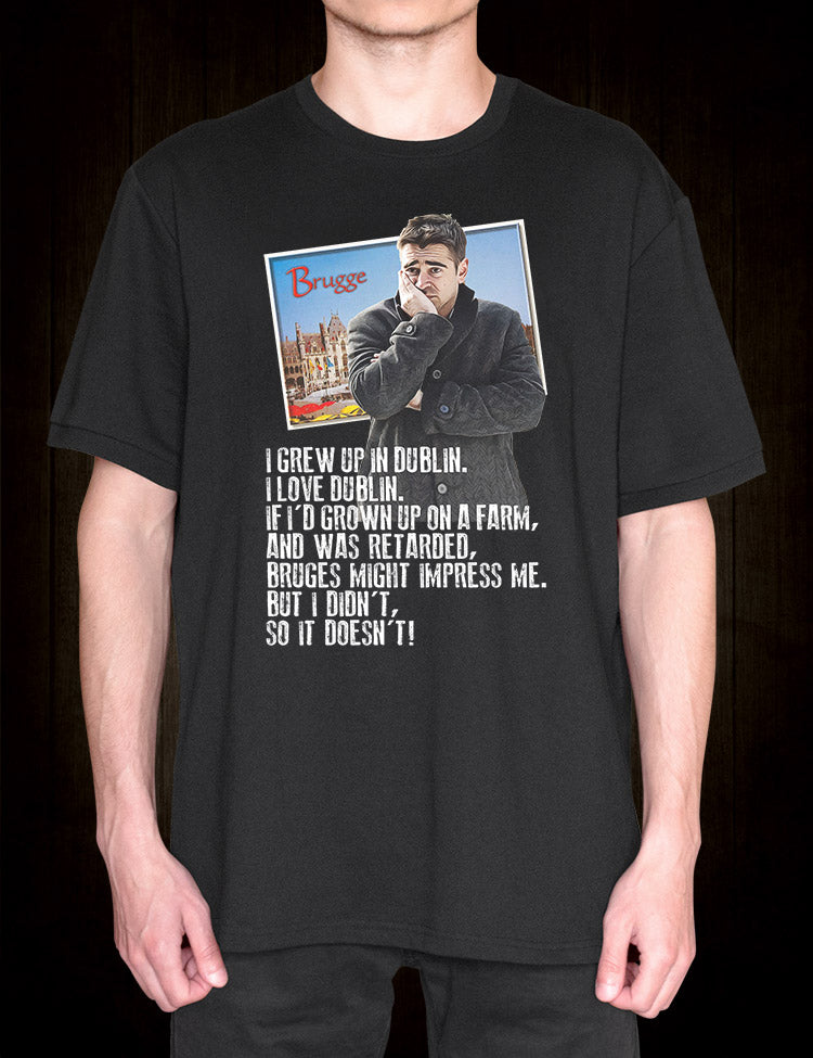 Quirky Crime Film Shirt - In Bruges T-Shirt