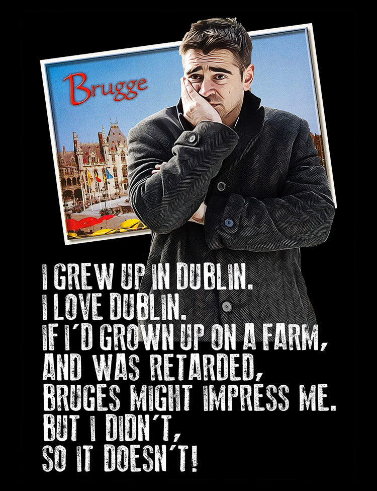 Colin Farrell Tribute Shirt - In Bruges Tee