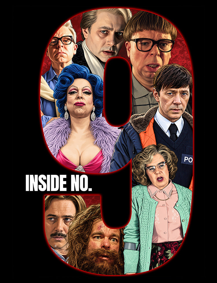 Inside No. 9 T-Shirt inspired by the BBC dark comedy anthology series
