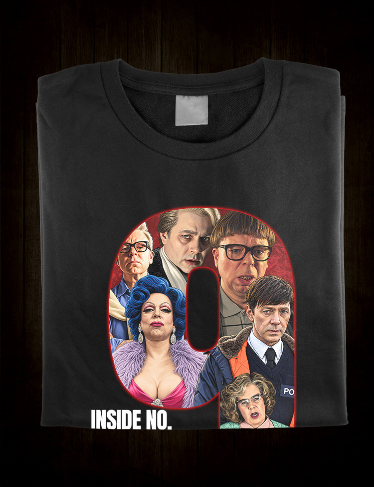 Cult television T-shirt based on Inside No. 9 BBC comedy