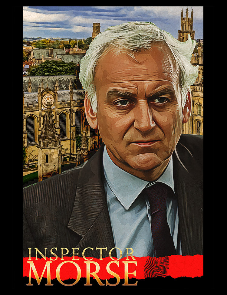 John Thaw Inspector Morse T-Shirt