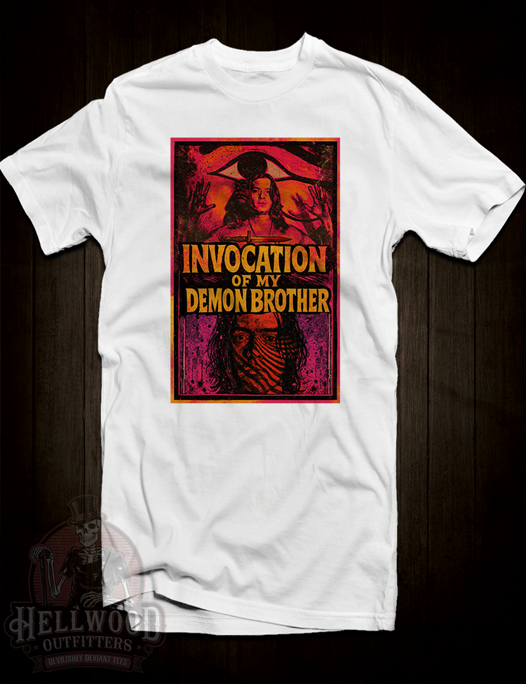 Invocation of My Demon Brother avant-garde film tee