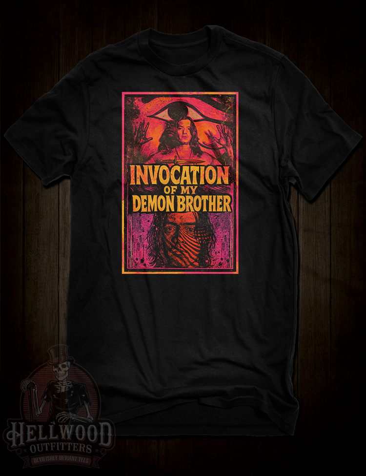 Invocation of My Demon Brother t-shirt design Kenneth Anger