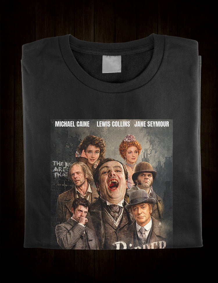 Michael Caine Inspector Abberline t-shirt design