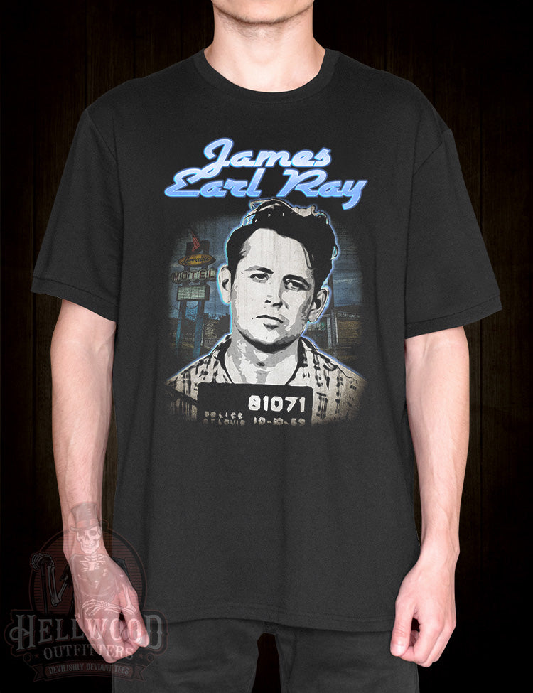 James Earl Ray government conspiracy debate apparel