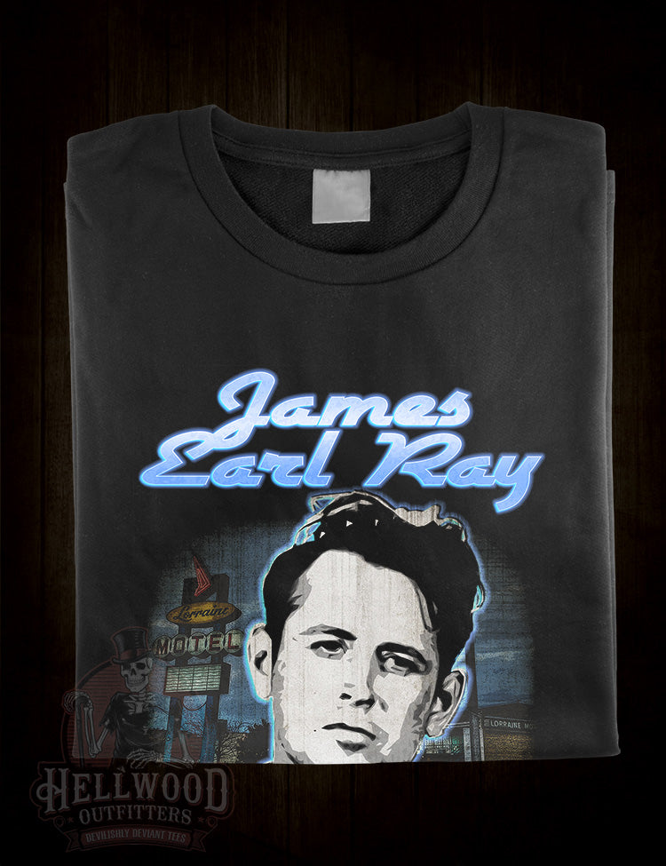 controversial historical figure James Earl Ray apparel