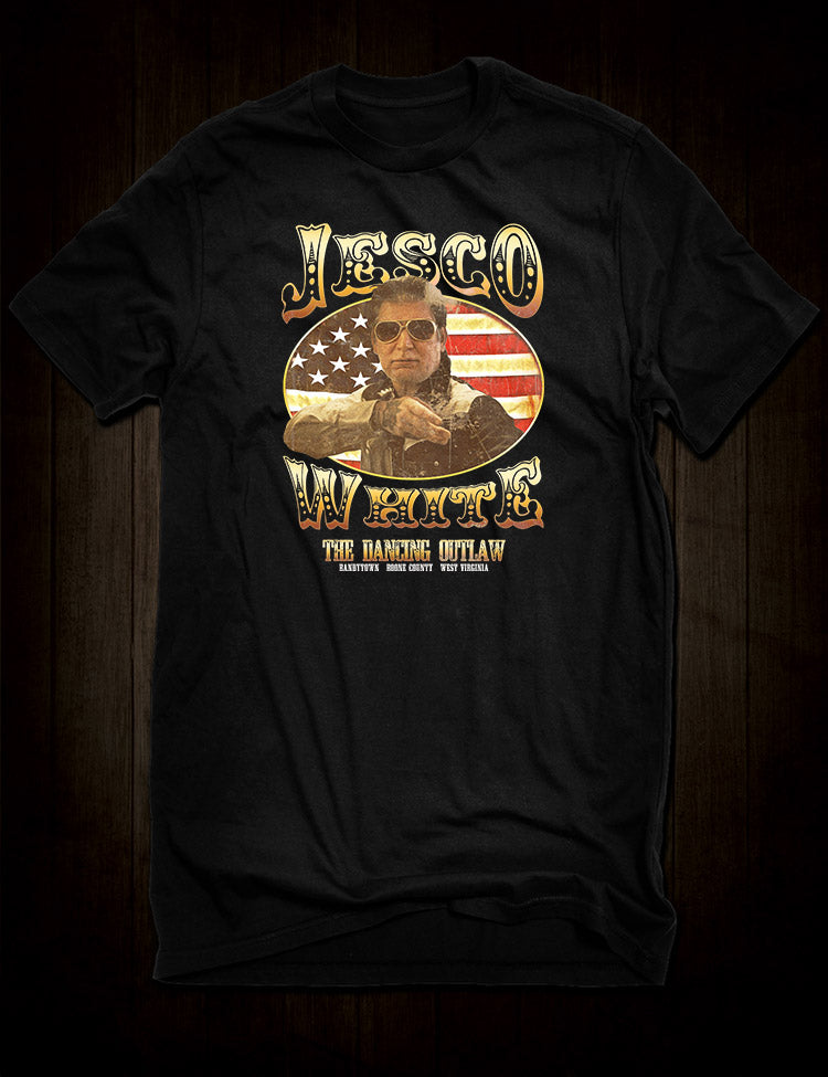 Jesco White t-shirt featuring the "Dancing Outlaw"