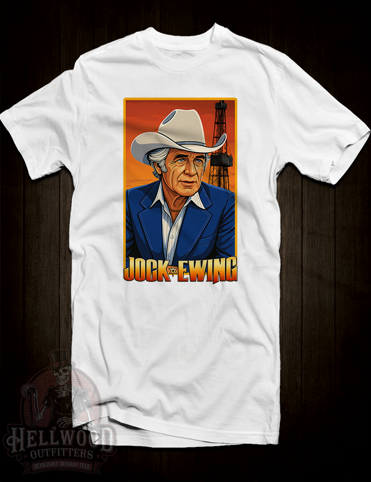 1970s Dallas TV classic character t-shirt