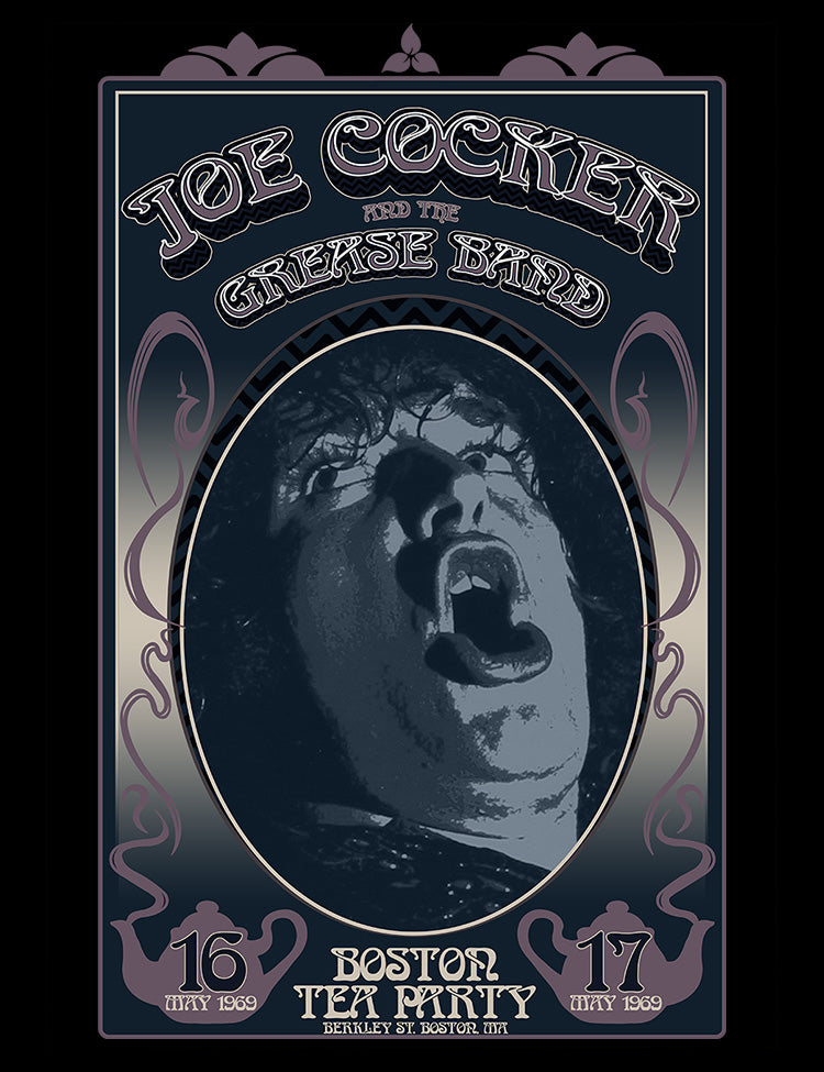 Joe Cocker concert t-shirt