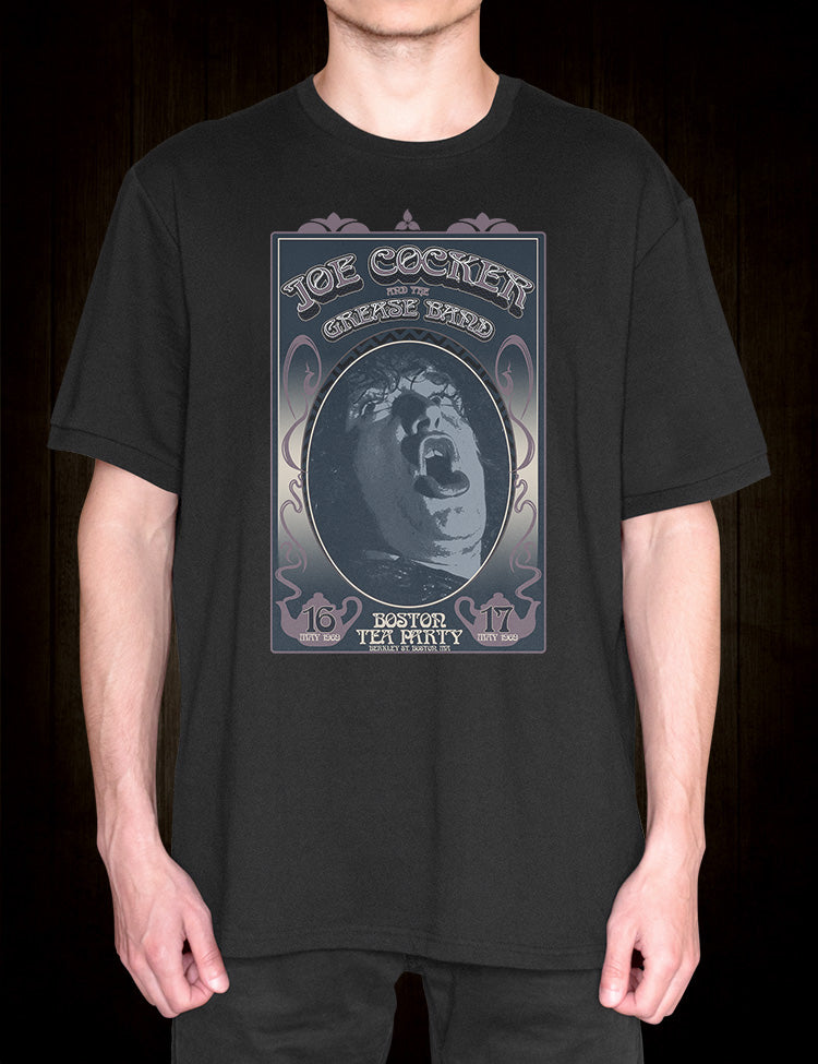 Joe Cocker tribute Classic rock t-shirt