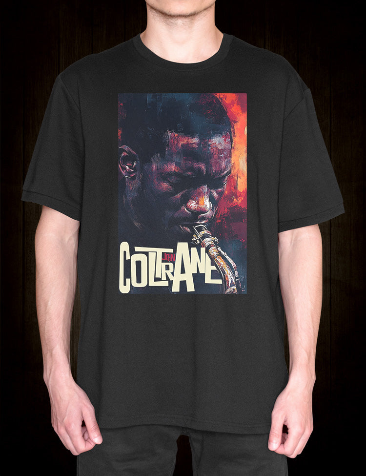 John Coltrane Blue Train-inspired fan t-shirt