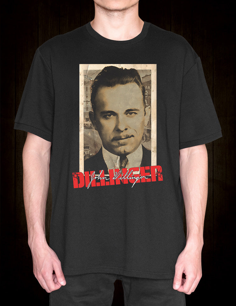 Public Enemy No. 1 signature shirt
John Dillinger inspired apparel