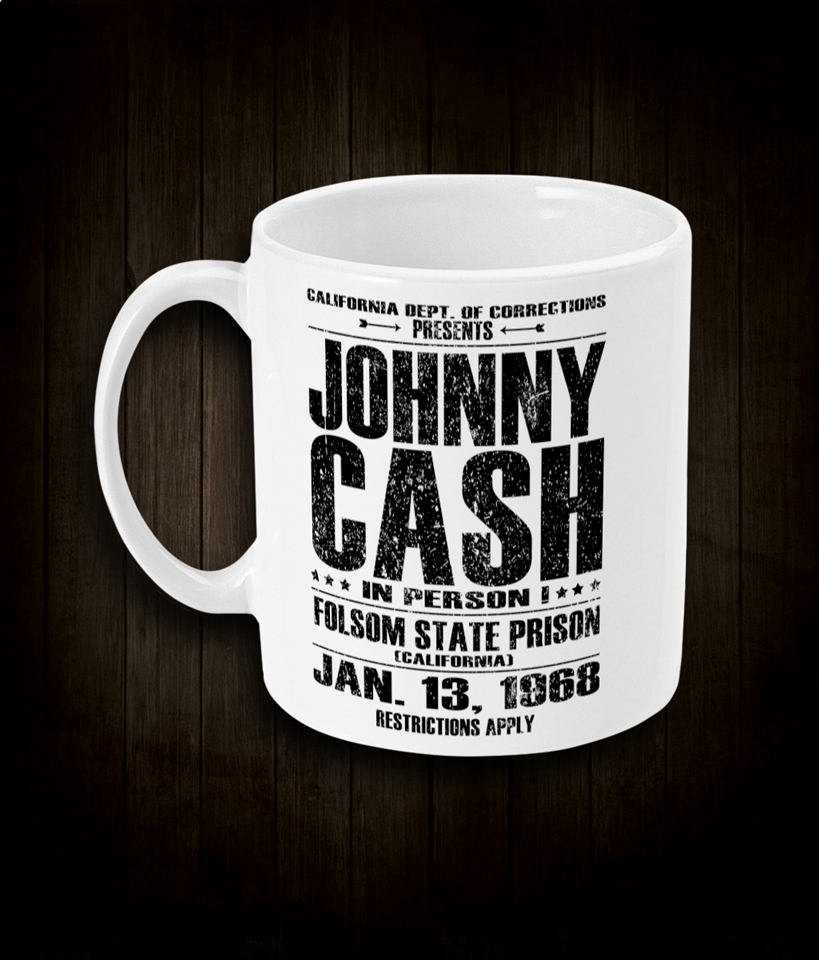 Johnny Cash - Live At Folsom Prison Mug