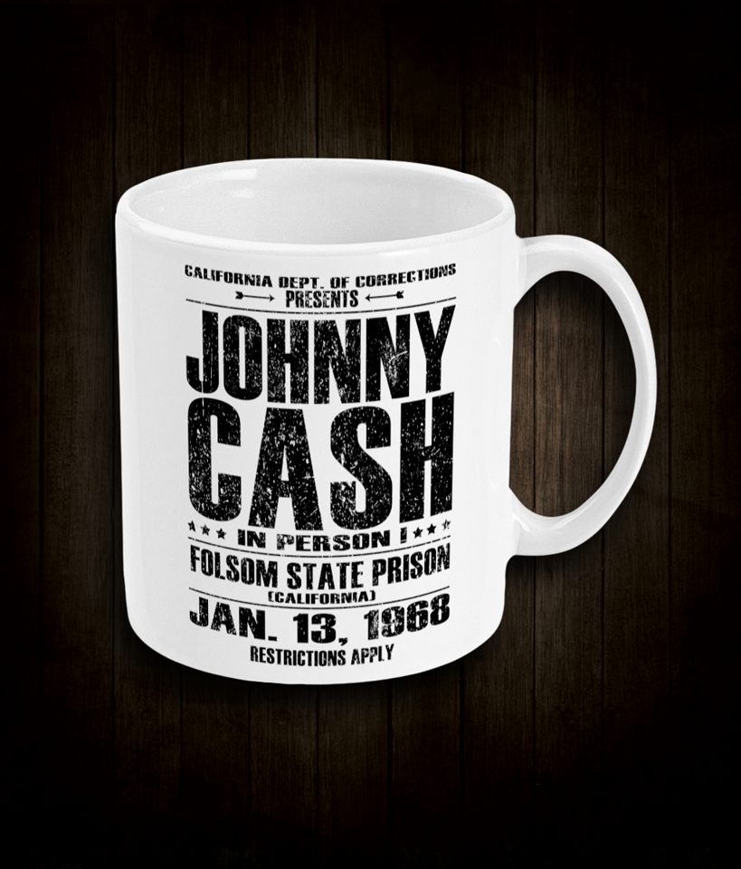 Johnny Cash - Live At Folsom Prison Mug