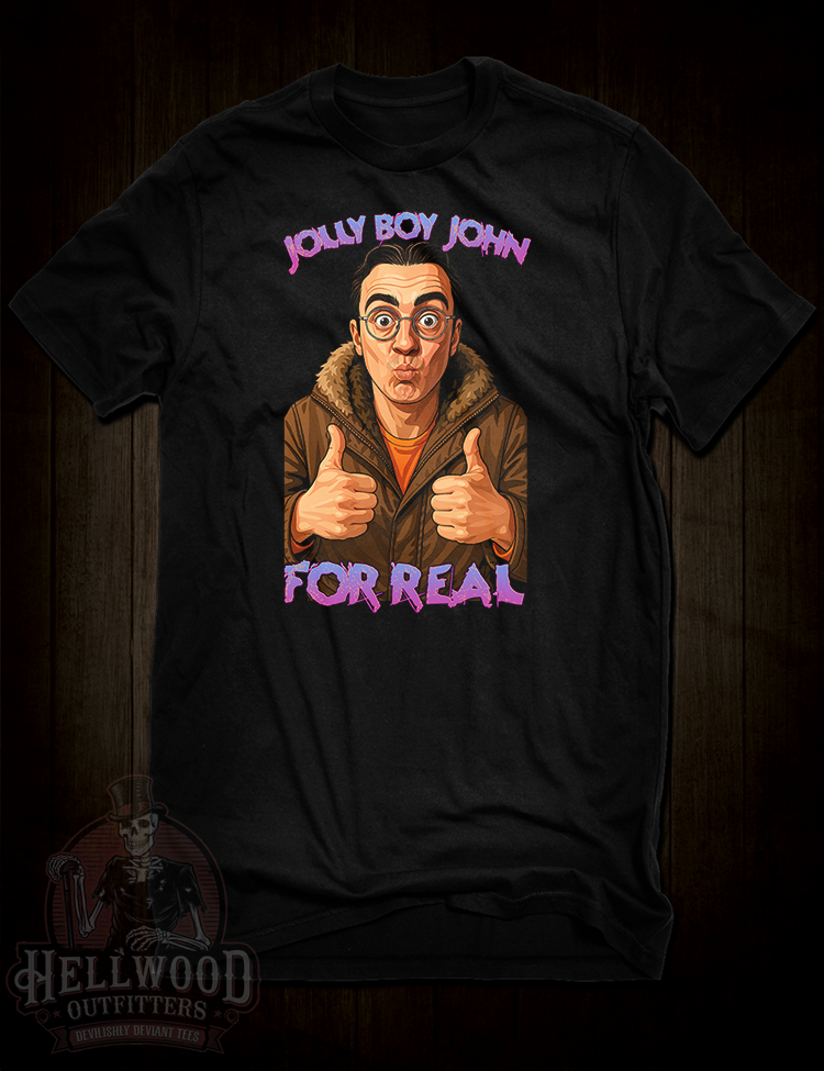 Burnistoun Jolly Boy John t-shirt design