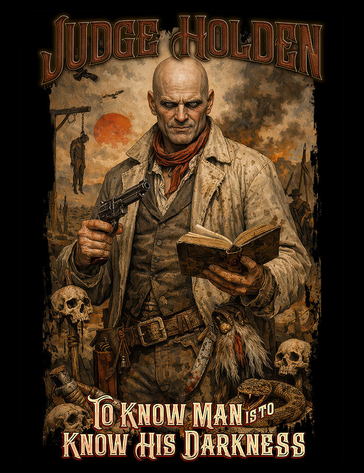 Judge Holden Cormac McCarthy shirt artwork