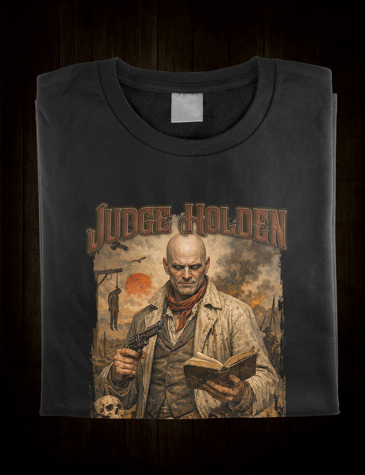 literary villain Judge Holden t-shirt