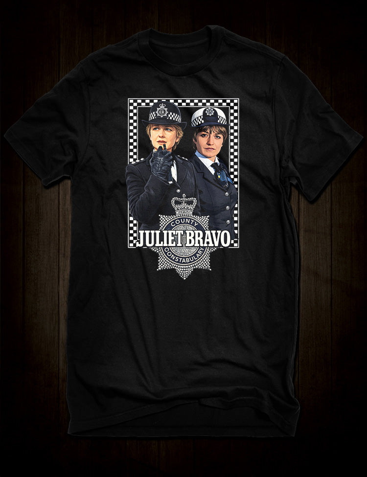 Juliet Bravo British police drama artwork illustration
