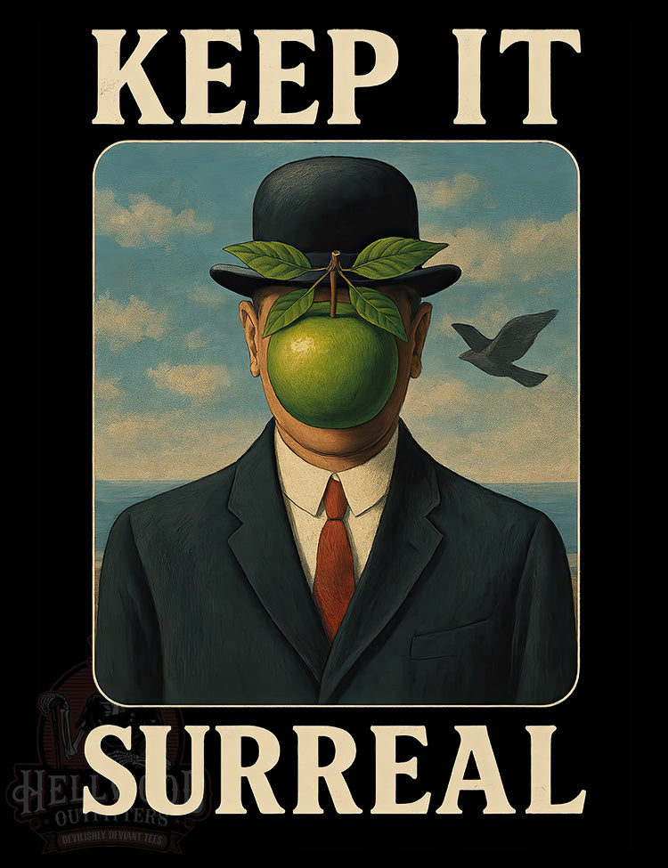 Surrealist quote t-shirt for artists and creatives
