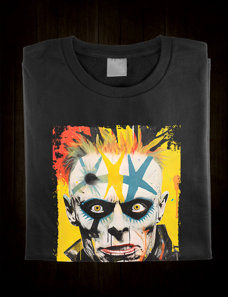 Legendary Punk Rock Apparel - Keith Flint Last Punk Inspired Tee