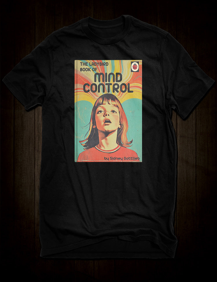 Ladybird Book of Mind Control parody t-shirt