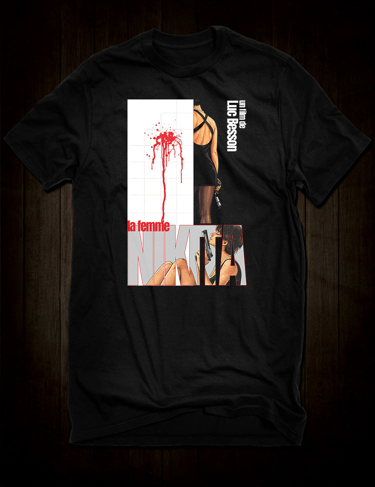 La Femme Nikita t-shirt Luc Besson cult film