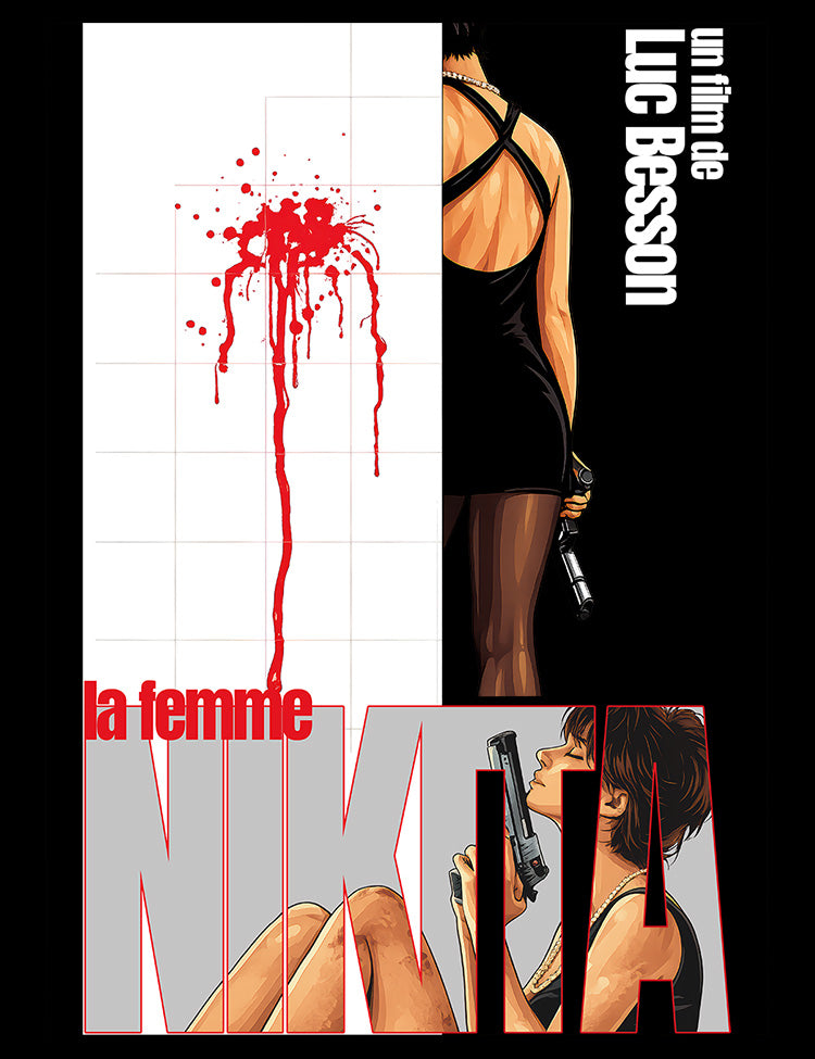 La Femme Nikita 1990 movie tribute tee