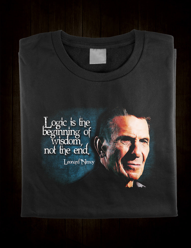 Spock T-Shirt Leonard Nimoy Famous Quote Tee