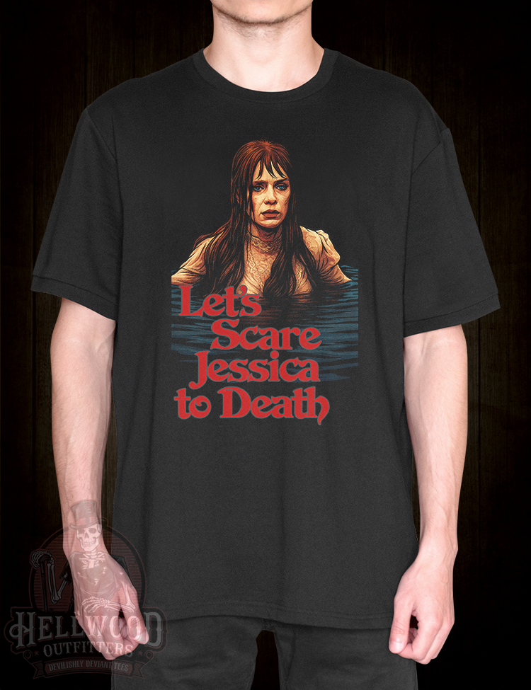 Let’s Scare Jessica To Death psychological terror shirt