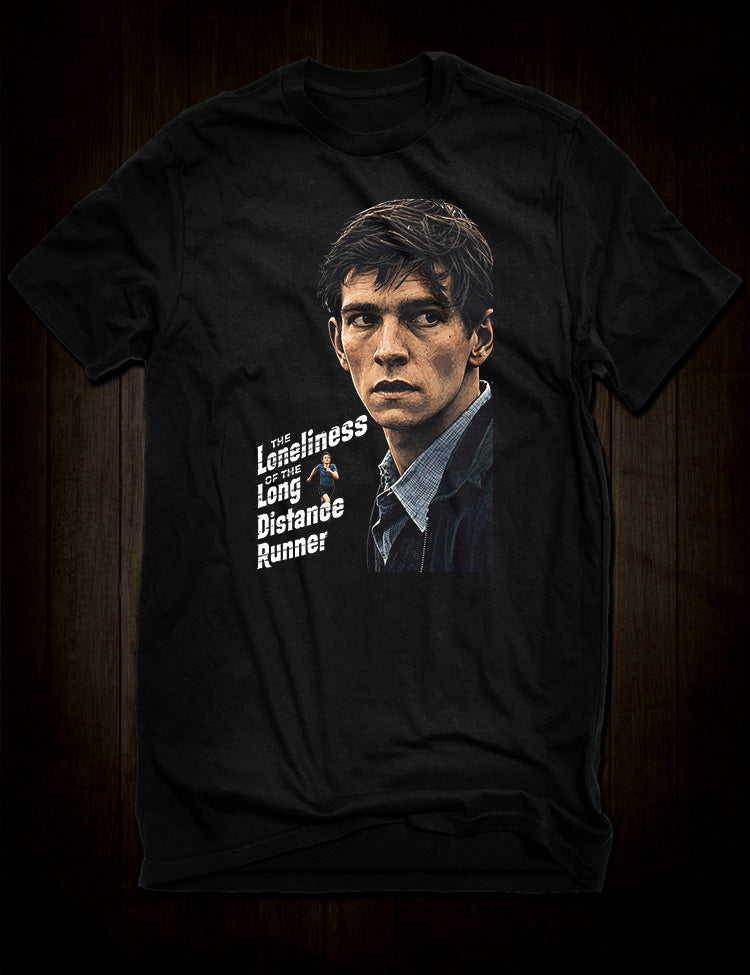 The Loneliness of the Long Distance Runner T-Shirt featuring Tom Courtenay portrait