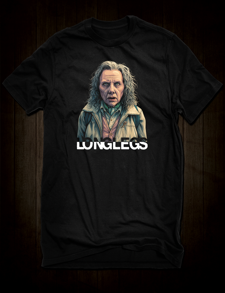 Nicolas Cage Longlegs cult horror film apparel