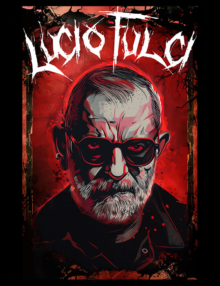 Lucio Fulci T-Shirt - Celebrate the Godfather of Gore – Hellwood Outfitters