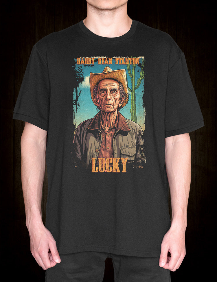 Harry Dean Stanton Lucky Cult Film T-Shirt