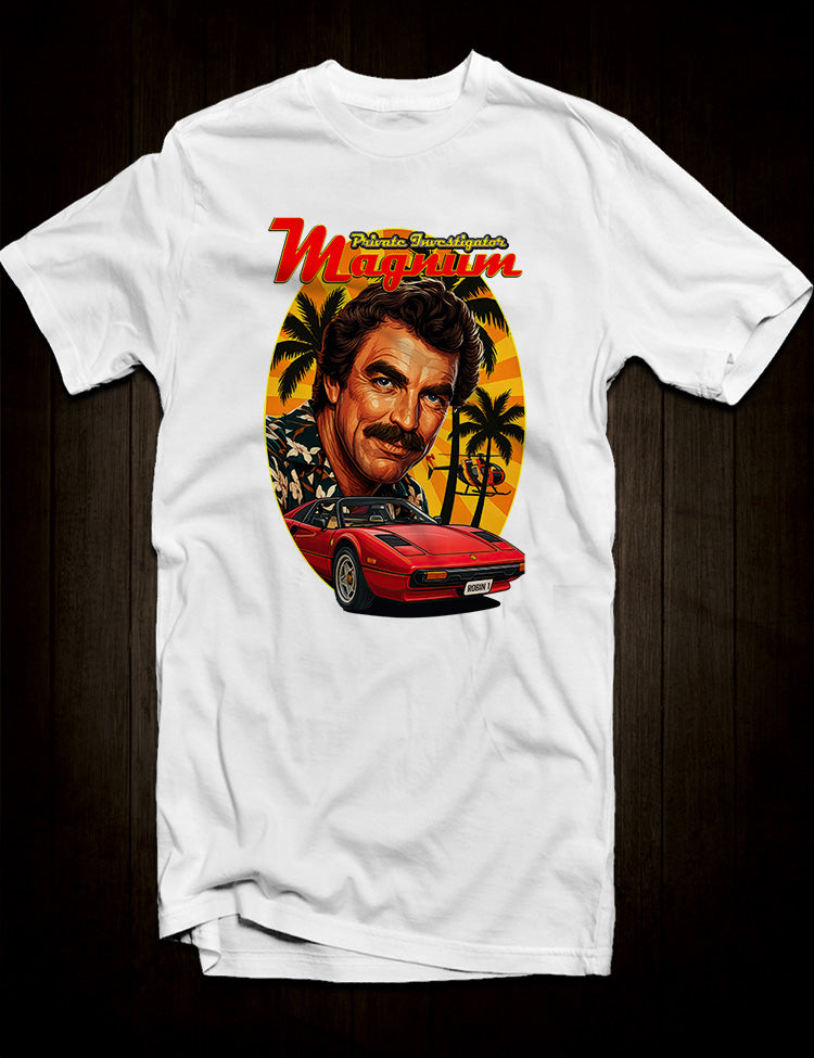 Magnum PI cult television fan apparel
