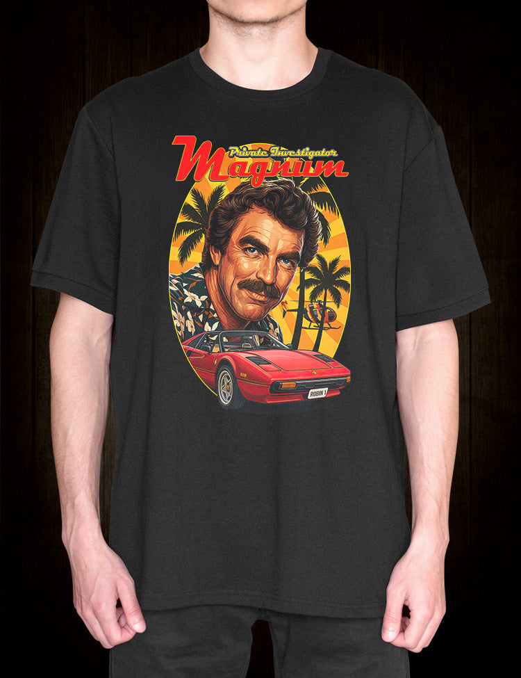 Magnum PI Hawaii island adventure apparel