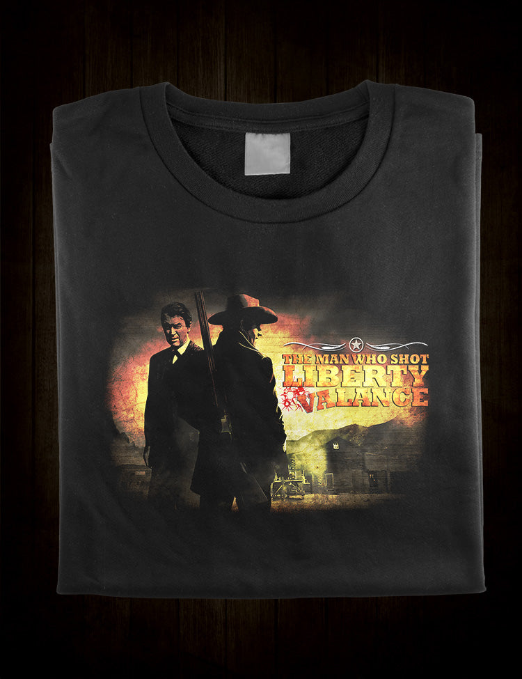 Classic Western movie t-shirt design