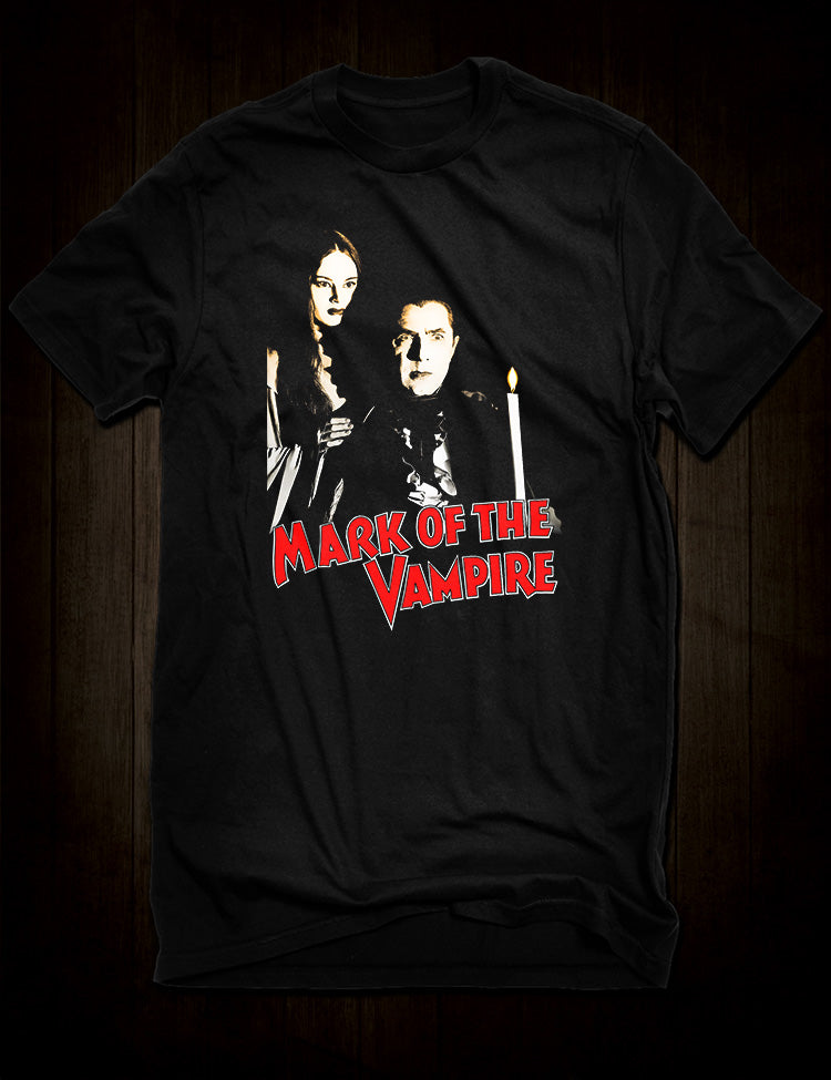 Mark of the Vampire Bela Lugosi horror t-shirt